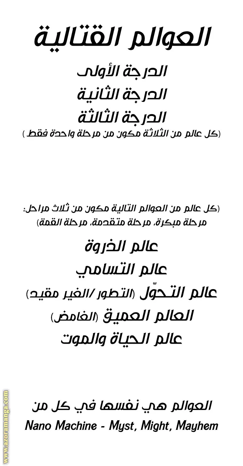 Read Nano machine ar Manga Online