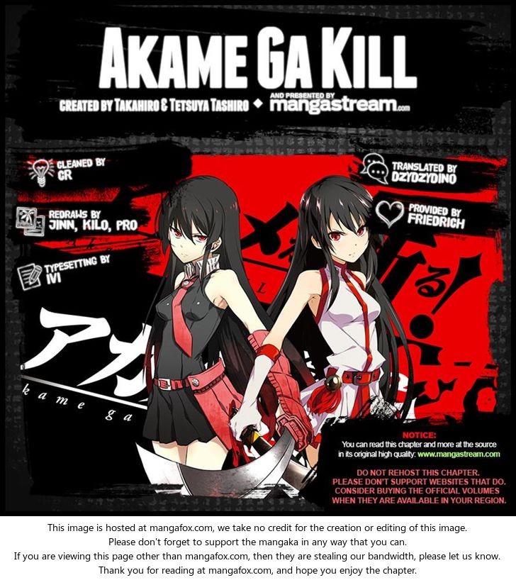 Read Akame ga Kill! en Manga Online