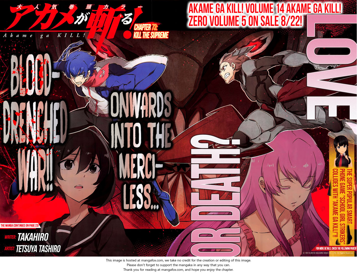 Read Akame ga Kill! en Manga Online