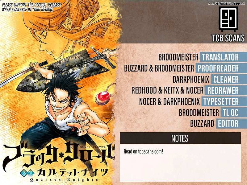 Read Black Clover en Manga Online