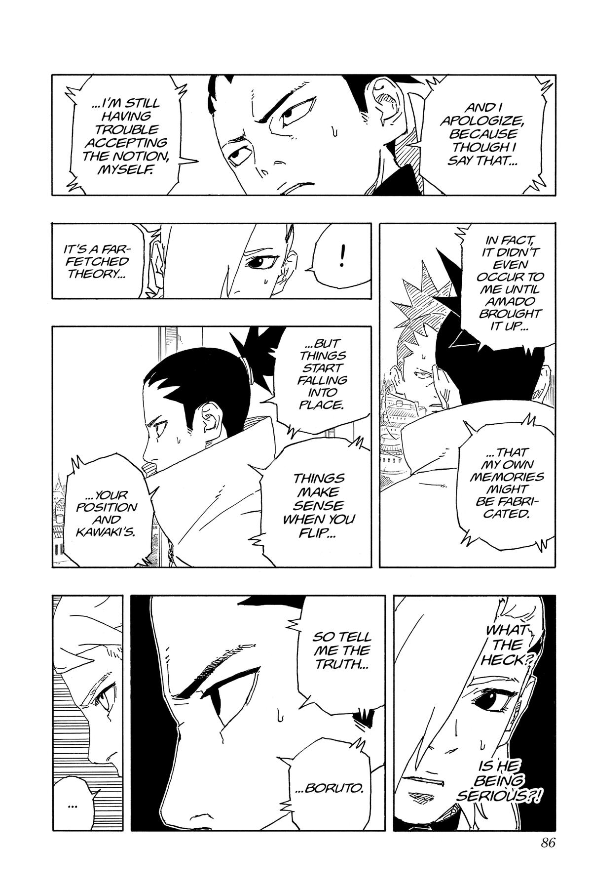 Read Boruto Two Blue Vortex en Manga Online