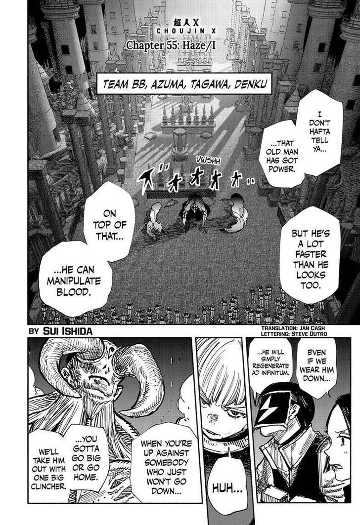 Read Choujin X EN Manga Online