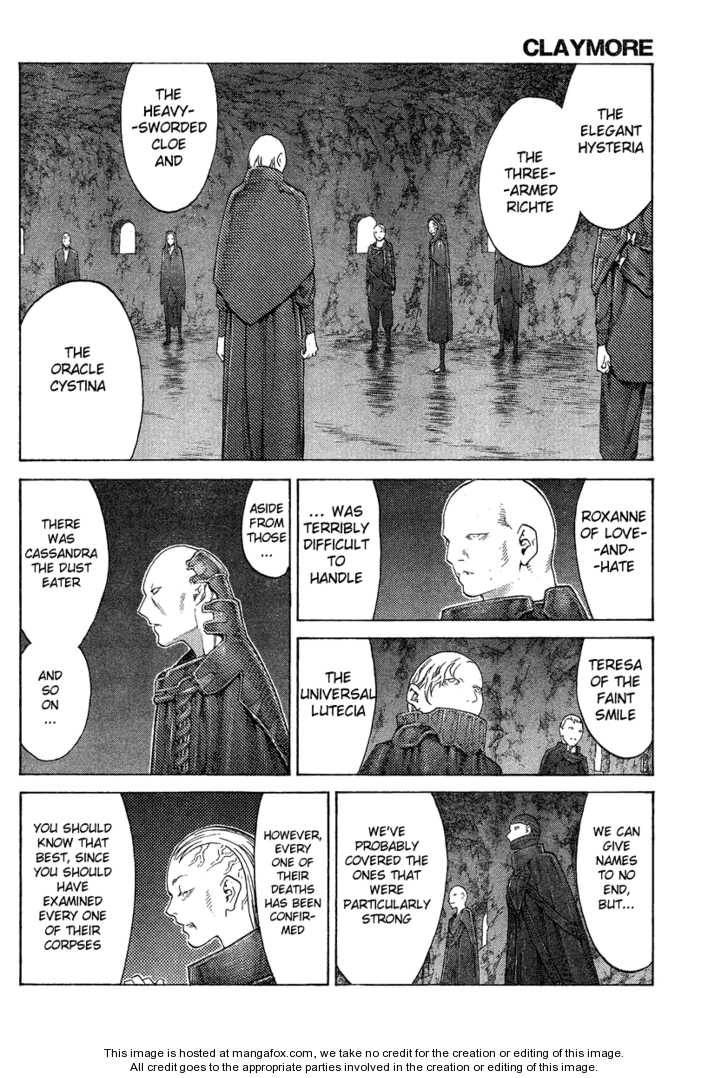Read Claymore en Manga Online