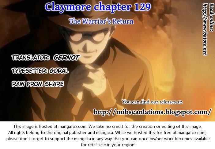 Read Claymore en Manga Online