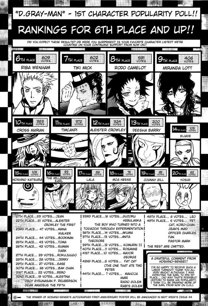 Read D.Gray-man EN Manga Online