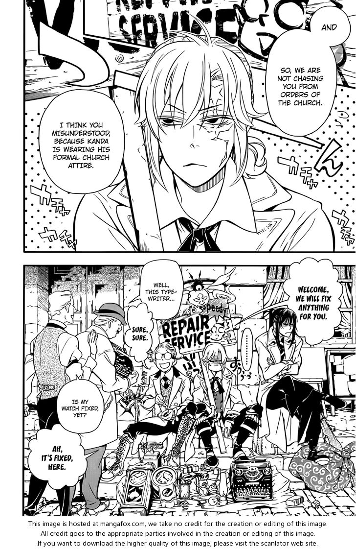 Read D.Gray-man EN Manga Online