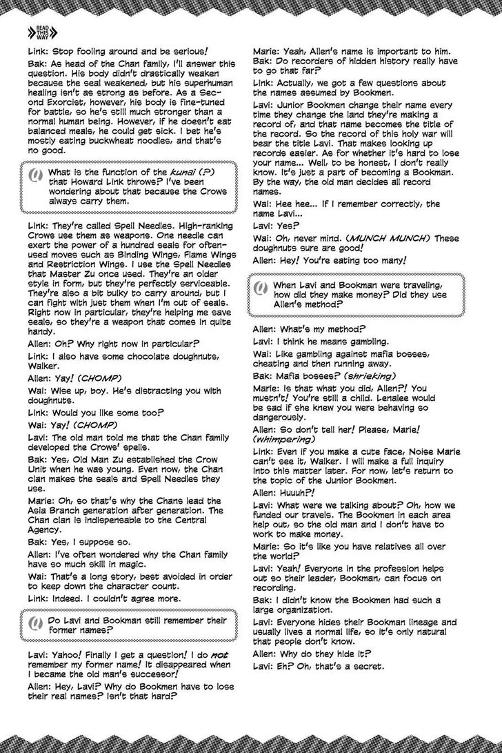 Read D.Gray-man EN Manga Online