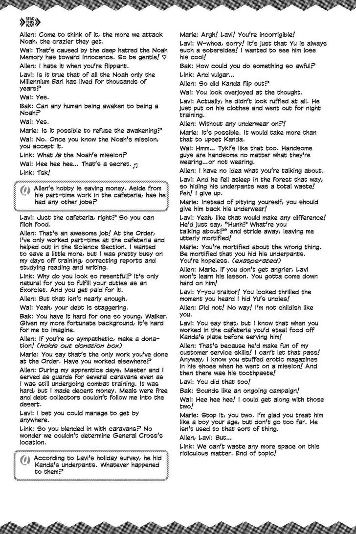 Read D.Gray-man EN Manga Online