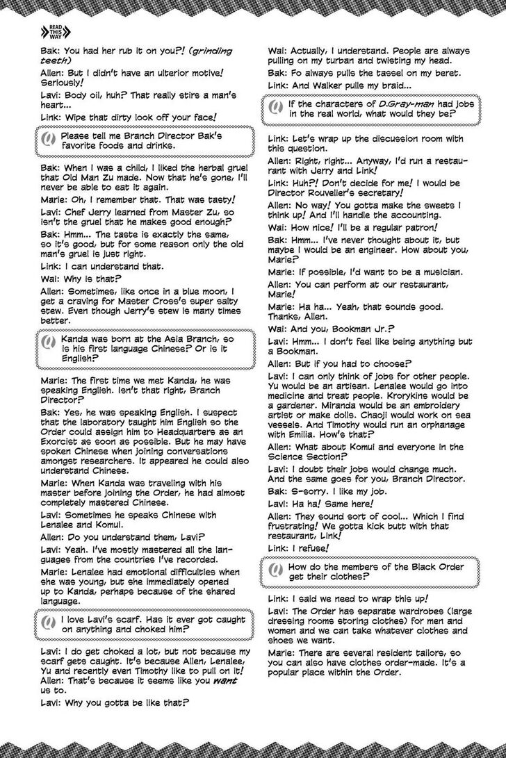 Read D.Gray-man EN Manga Online