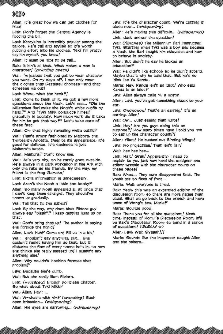 Read D.Gray-man EN Manga Online