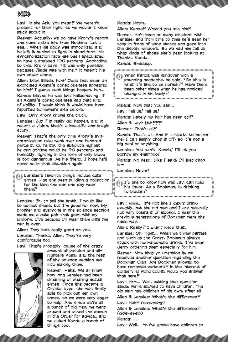 Read D.Gray-man EN Manga Online