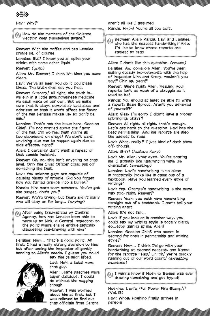 Read D.Gray-man EN Manga Online