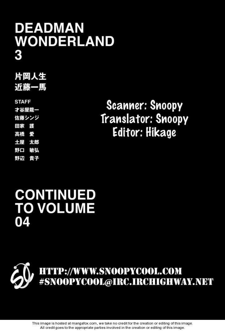 Read Deadman Wonderland en Manga Online