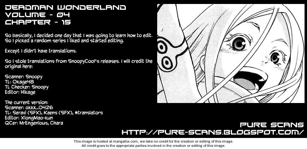 Read Deadman Wonderland en Manga Online