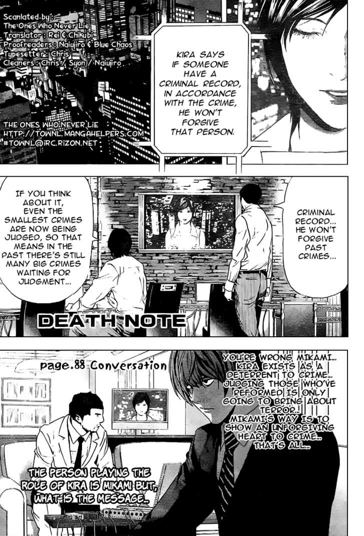 Read Death Note en Manga Online