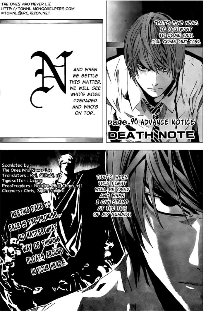 Read Death Note en Manga Online