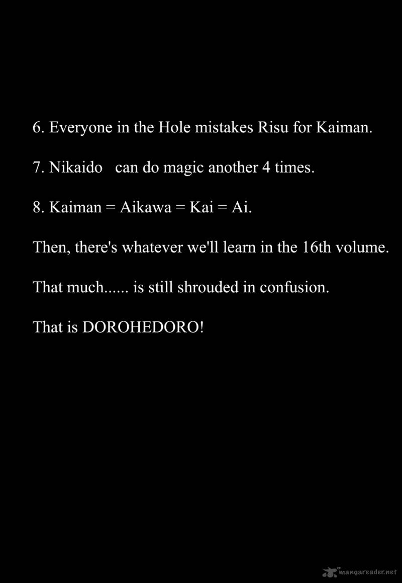 Read Dorohedoro EN Manga Online