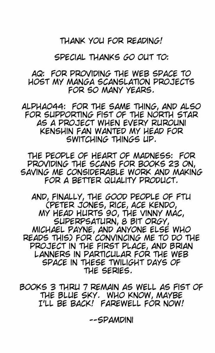 Read Fist of the North Star en Manga Online