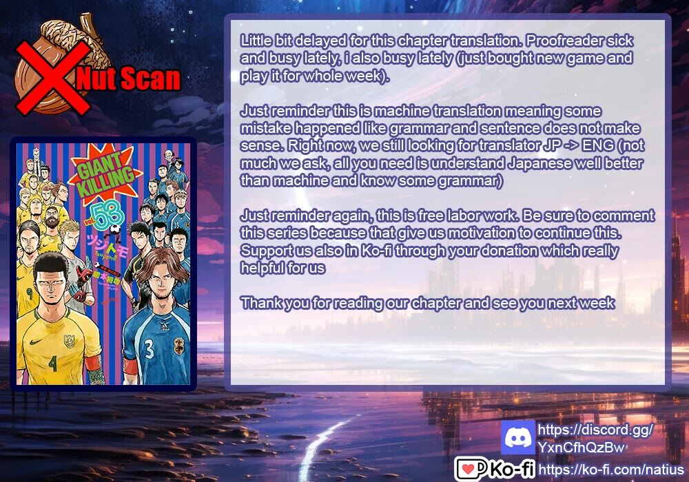 Read Giant Killing en Manga Online