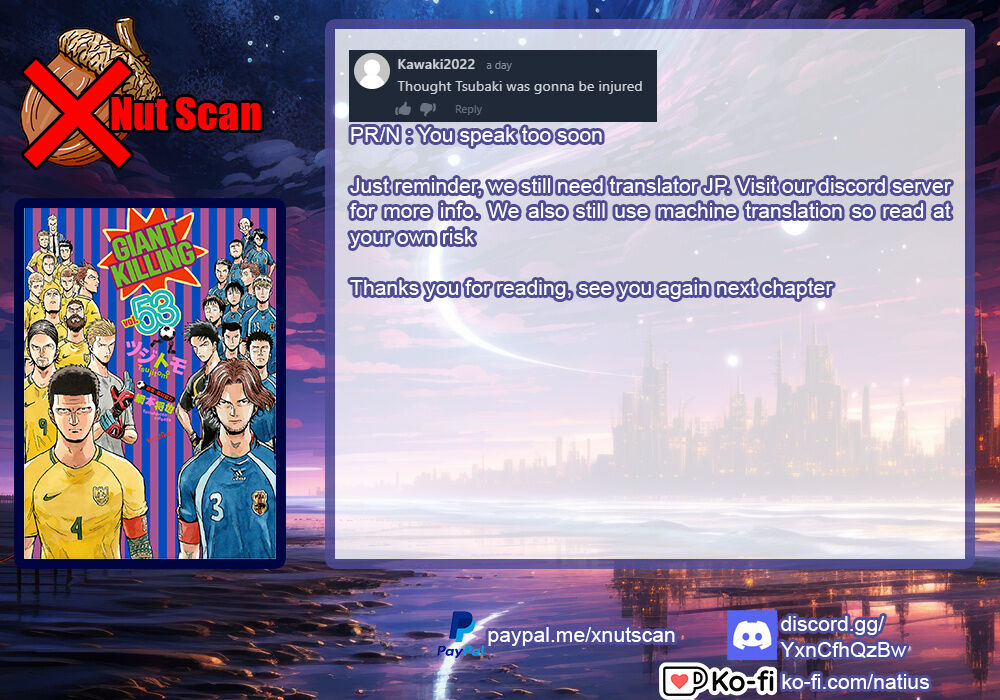 Read Giant Killing en Manga Online