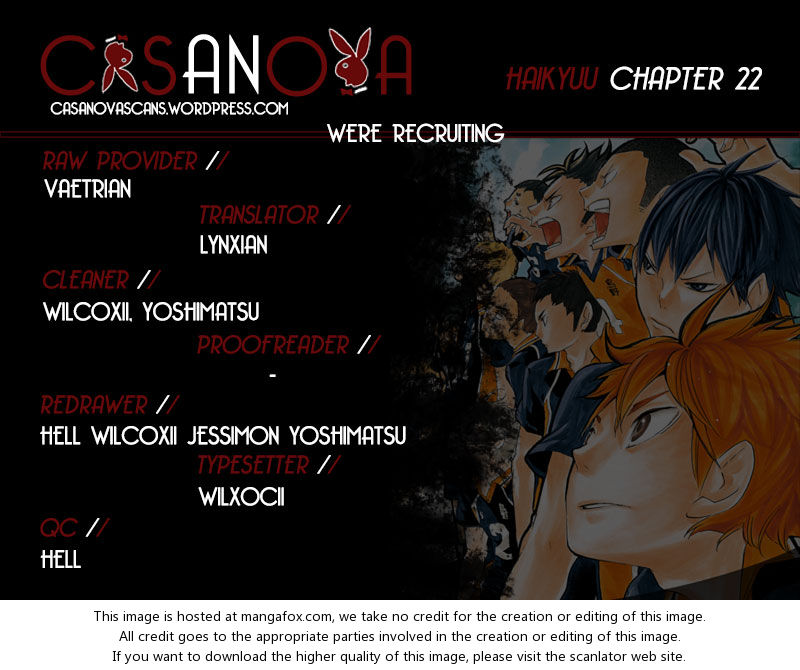 Read Haikyuu!! en Manga Online