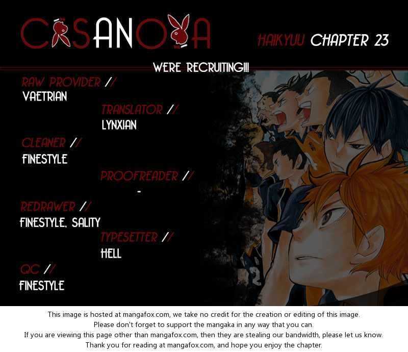 Read Haikyuu!! en Manga Online