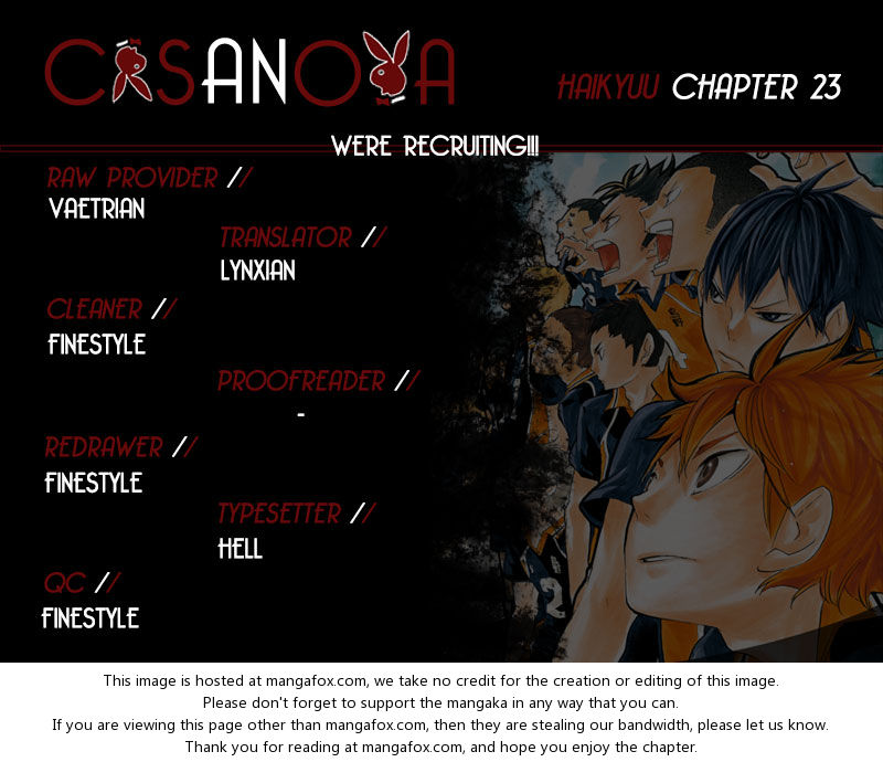 Read Haikyuu!! en Manga Online