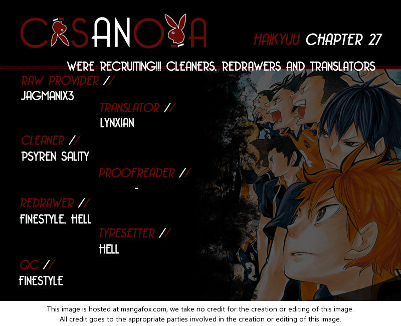 Read Haikyuu!! en Manga Online