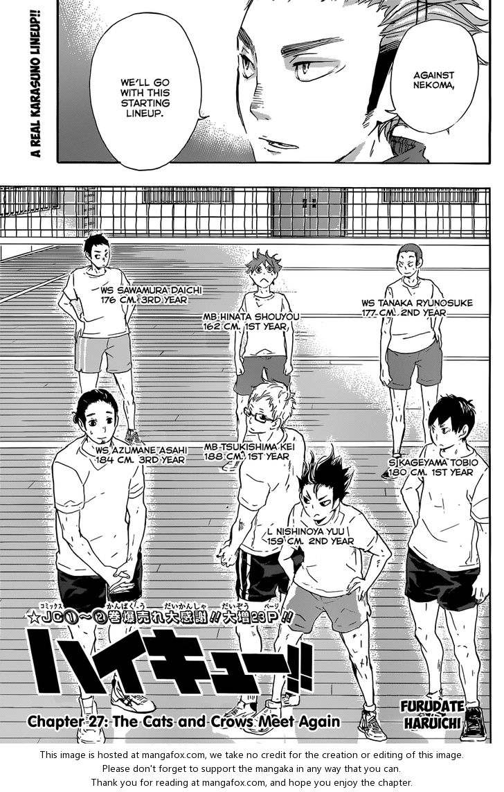 Read Haikyuu!! en Manga Online