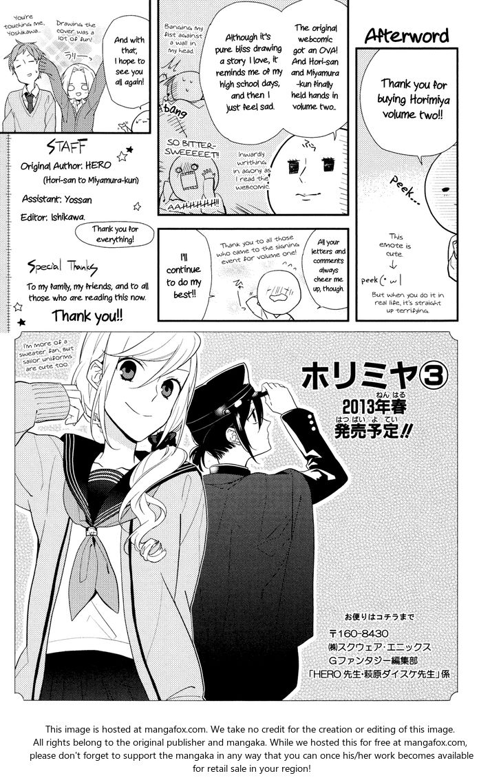 Read Horimiya EN Manga Online