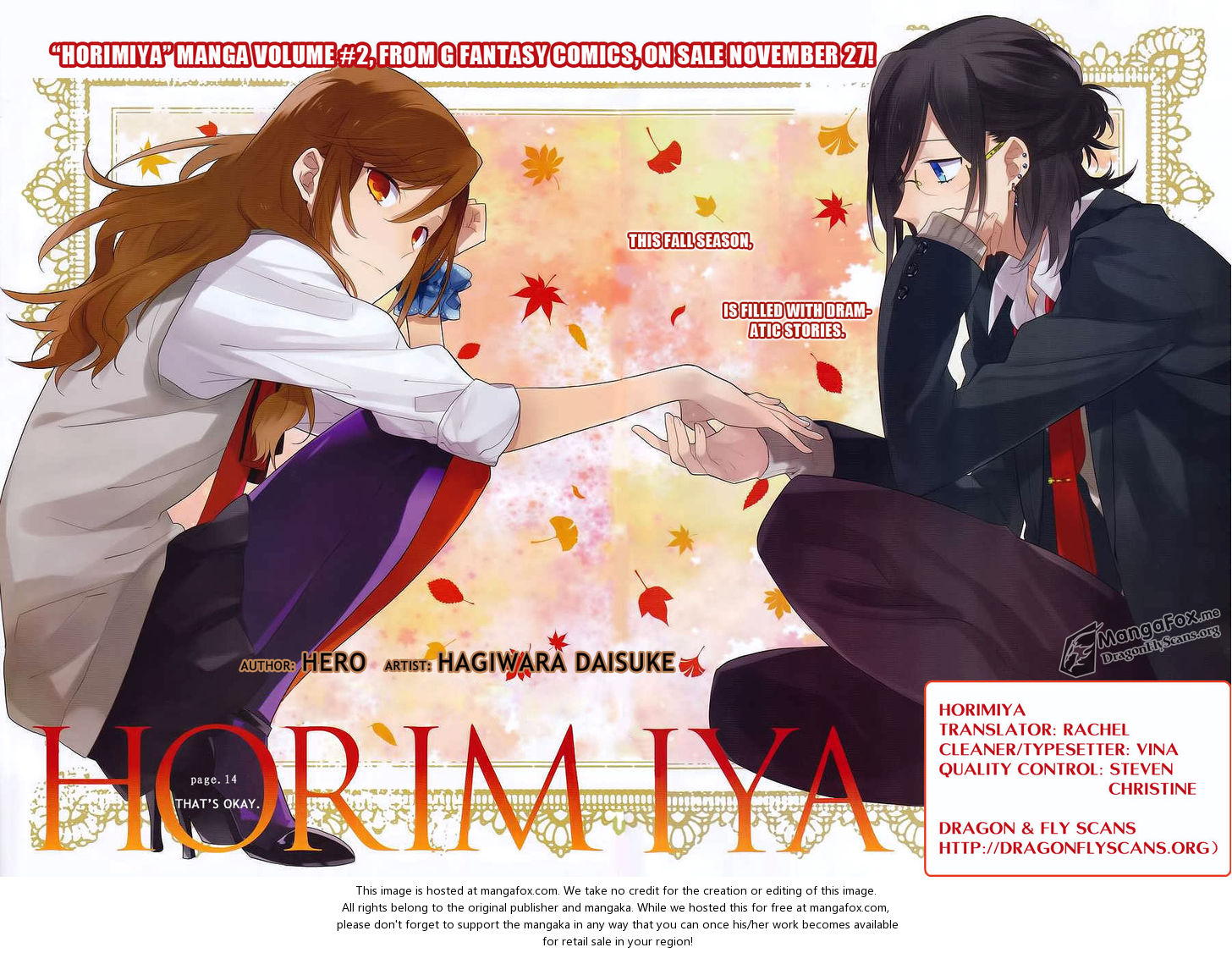 Read Horimiya EN Manga Online