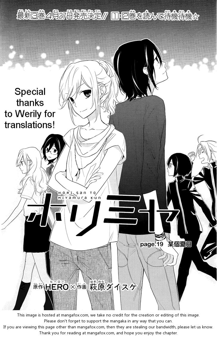 Read Horimiya EN Manga Online