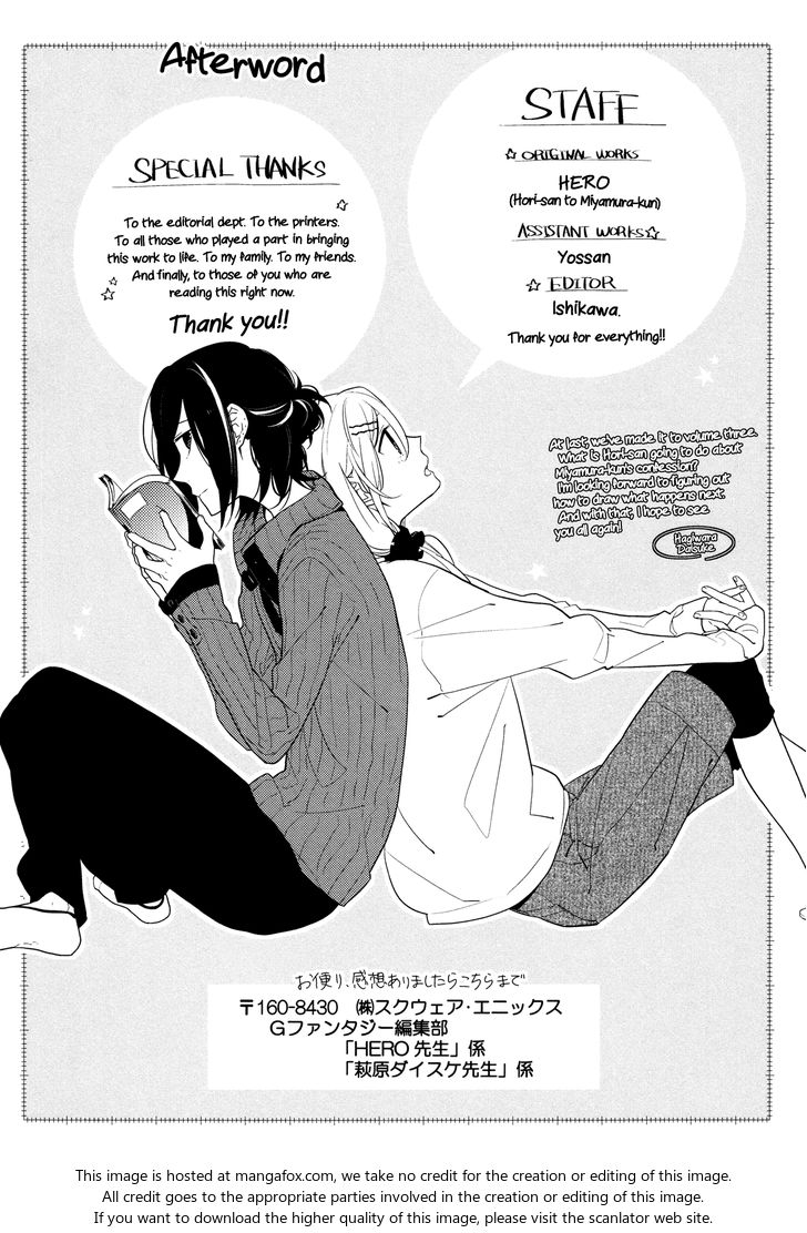 Read Horimiya EN Manga Online