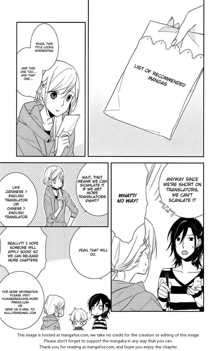 Read Horimiya EN Manga Online