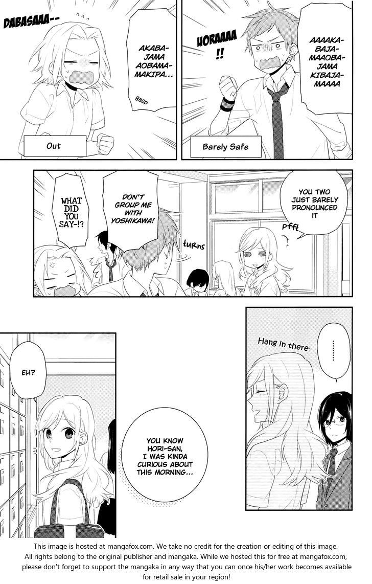 Read Horimiya EN Manga Online