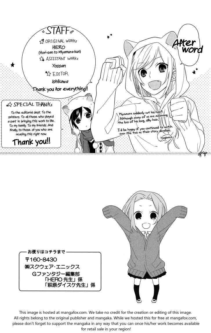 Read Horimiya EN Manga Online