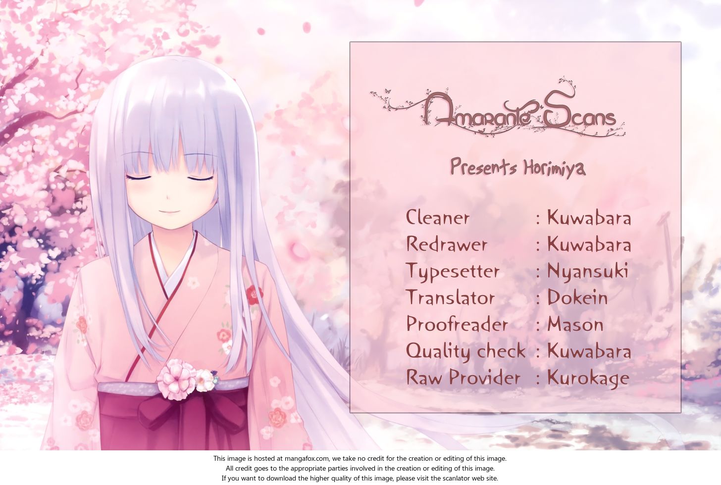 Read Horimiya EN Manga Online