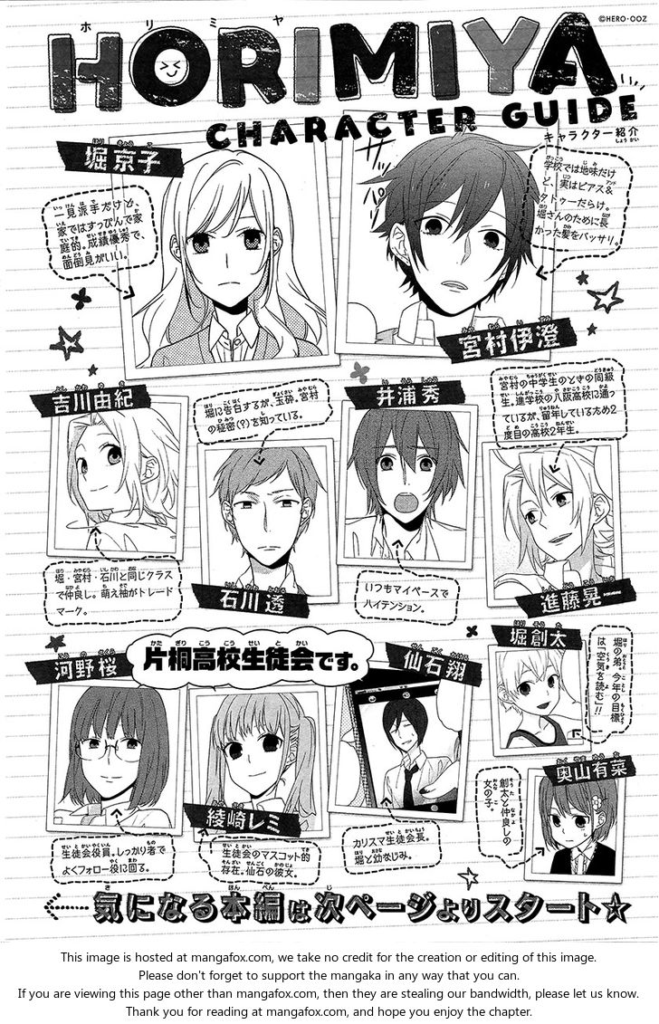 Read Horimiya EN Manga Online