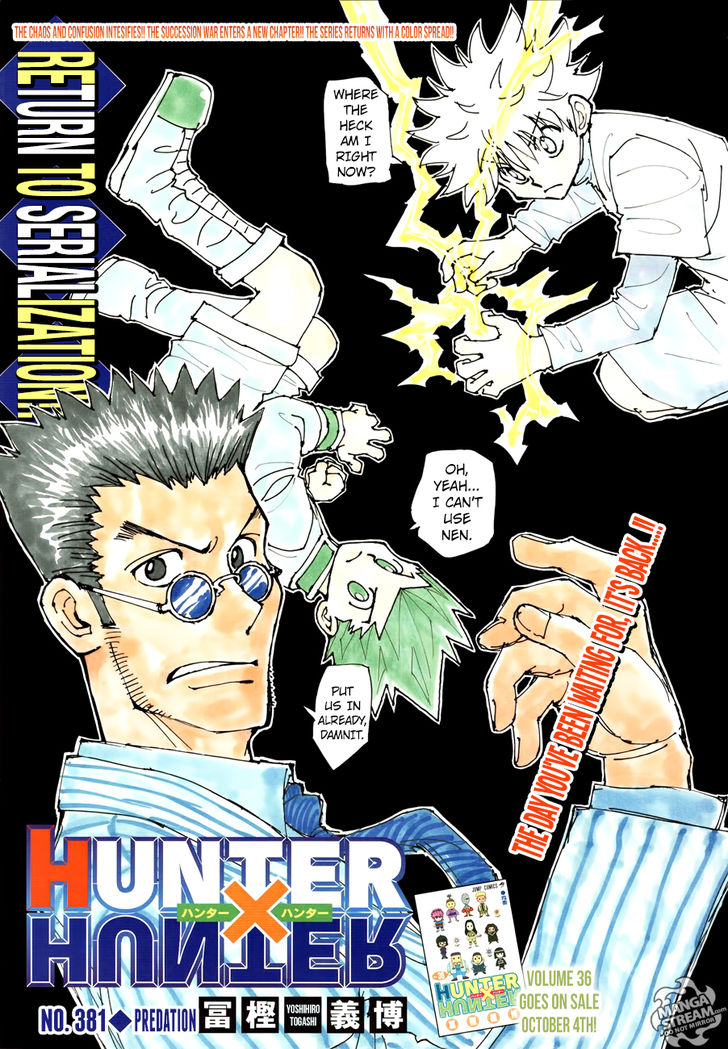Read Hunter X Hunter en Manga Online