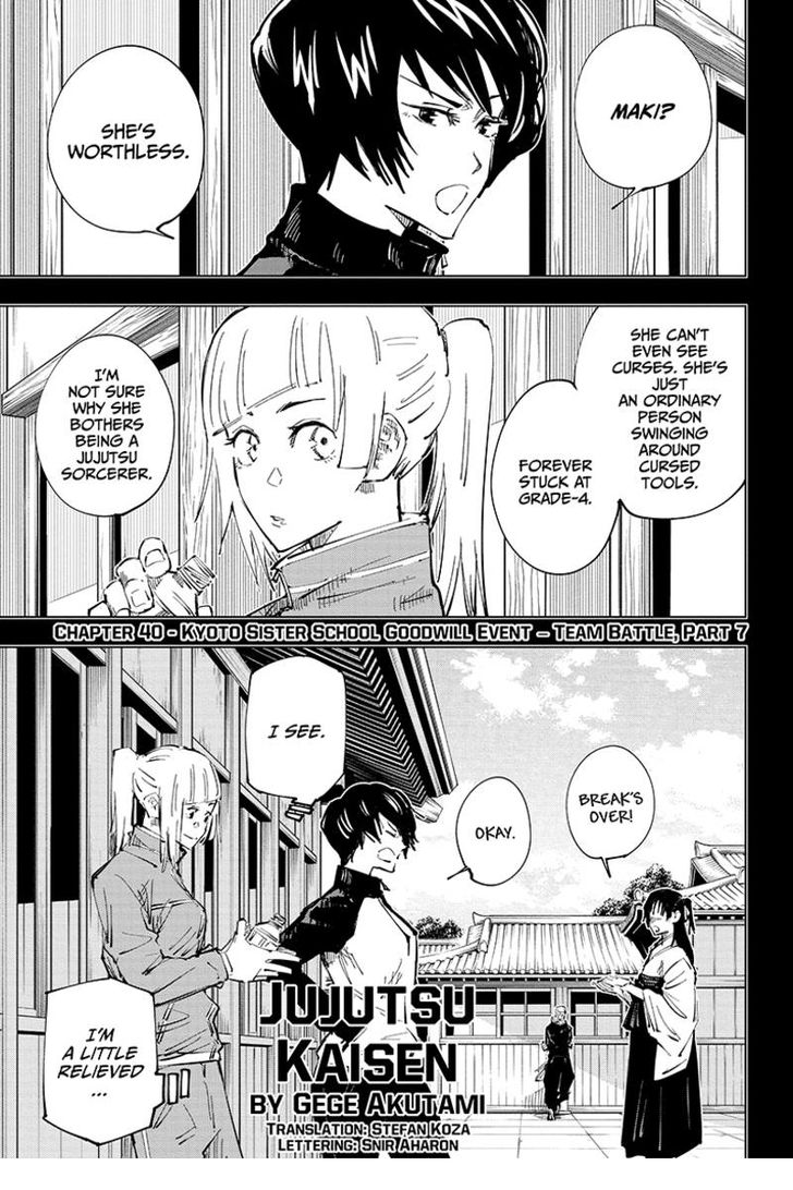 Read Jujutsu Kaisen en Manga Online