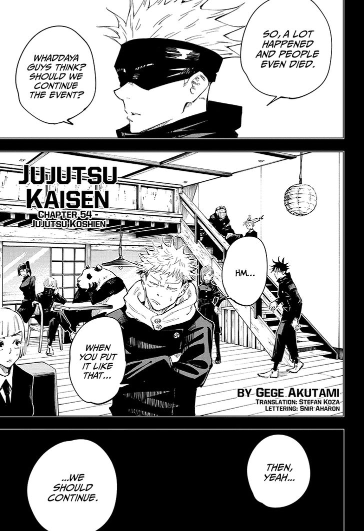 Read Jujutsu Kaisen en Manga Online