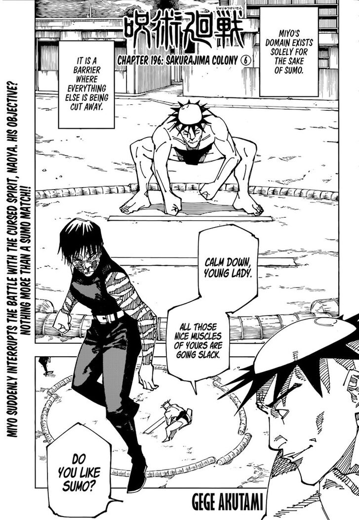 Read Jujutsu Kaisen en Manga Online