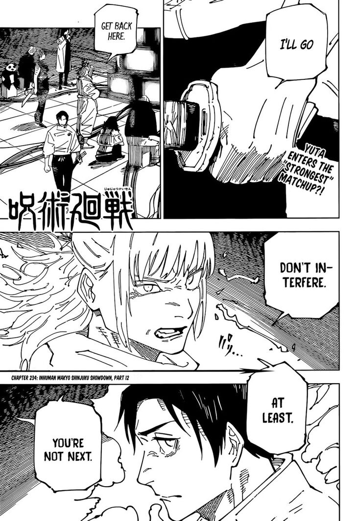 Read Jujutsu Kaisen en Manga Online