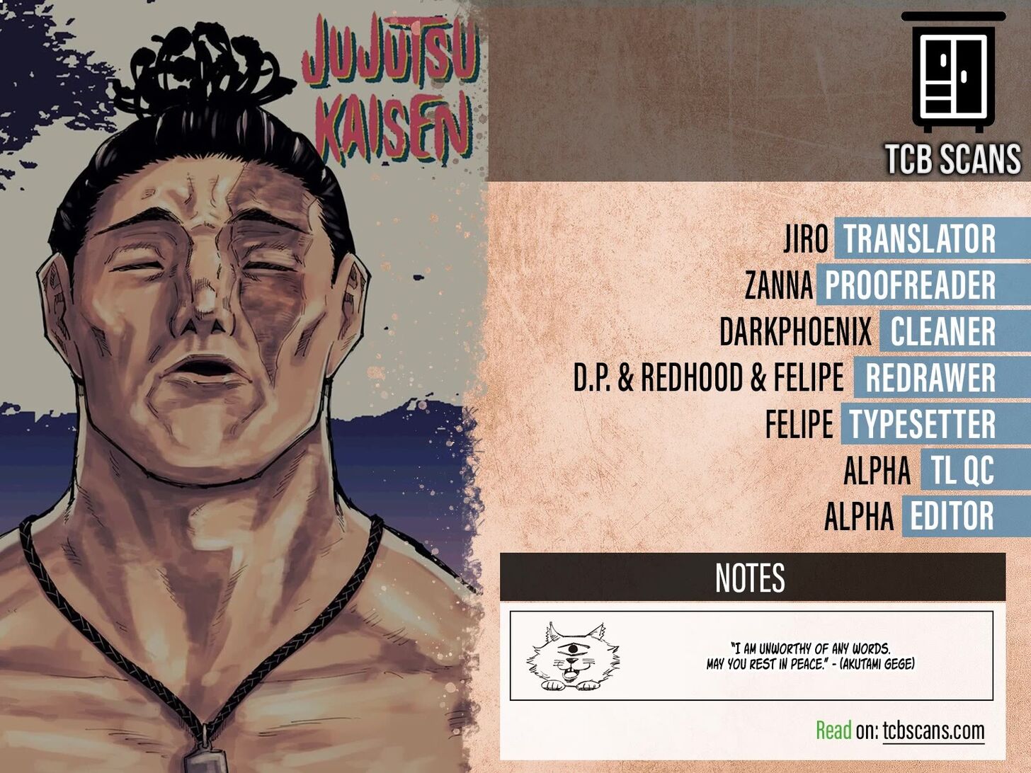 Read Jujutsu Kaisen en Manga Online