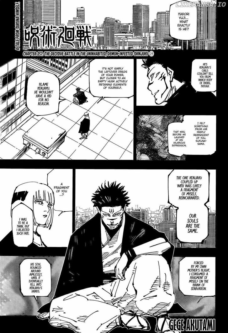 Read Jujutsu Kaisen en Manga Online