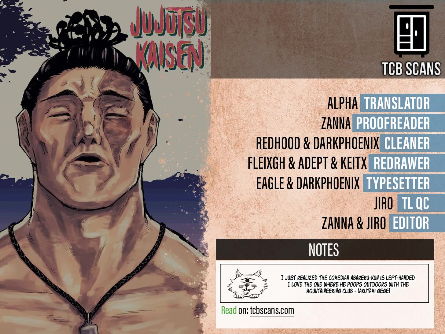 Read Jujutsu Kaisen en Manga Online