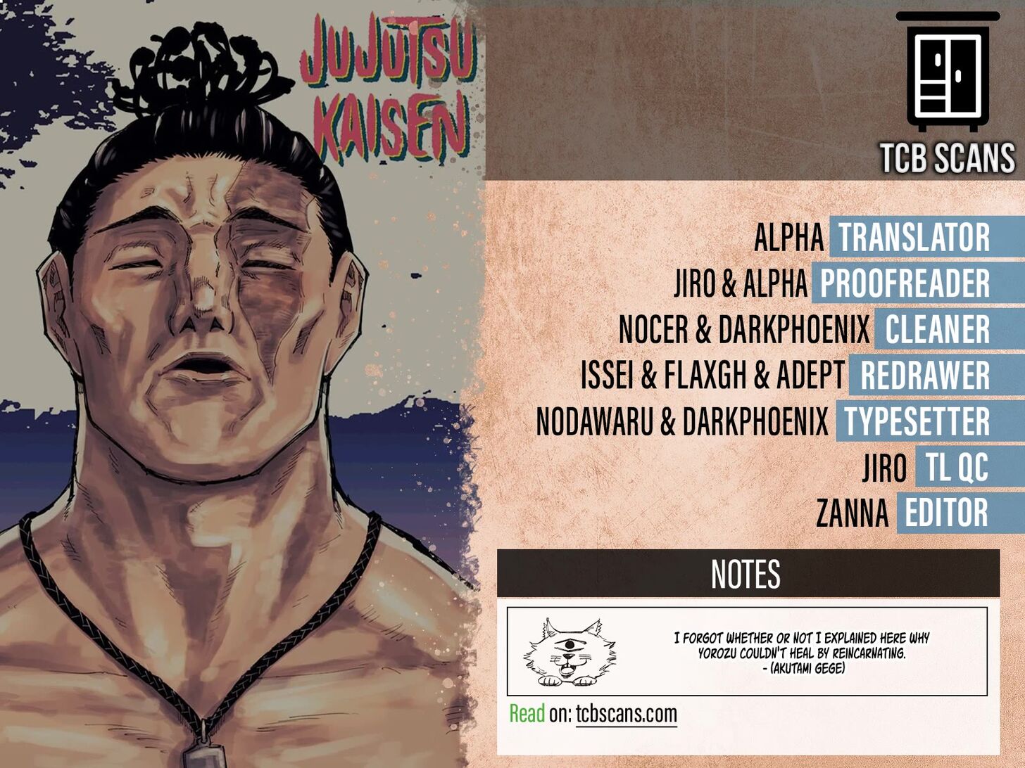 Read Jujutsu Kaisen en Manga Online