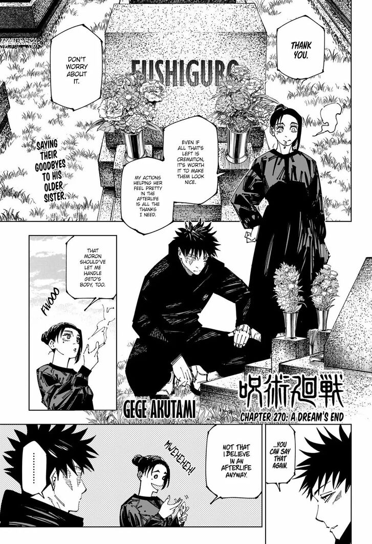 Read Jujutsu Kaisen en Manga Online