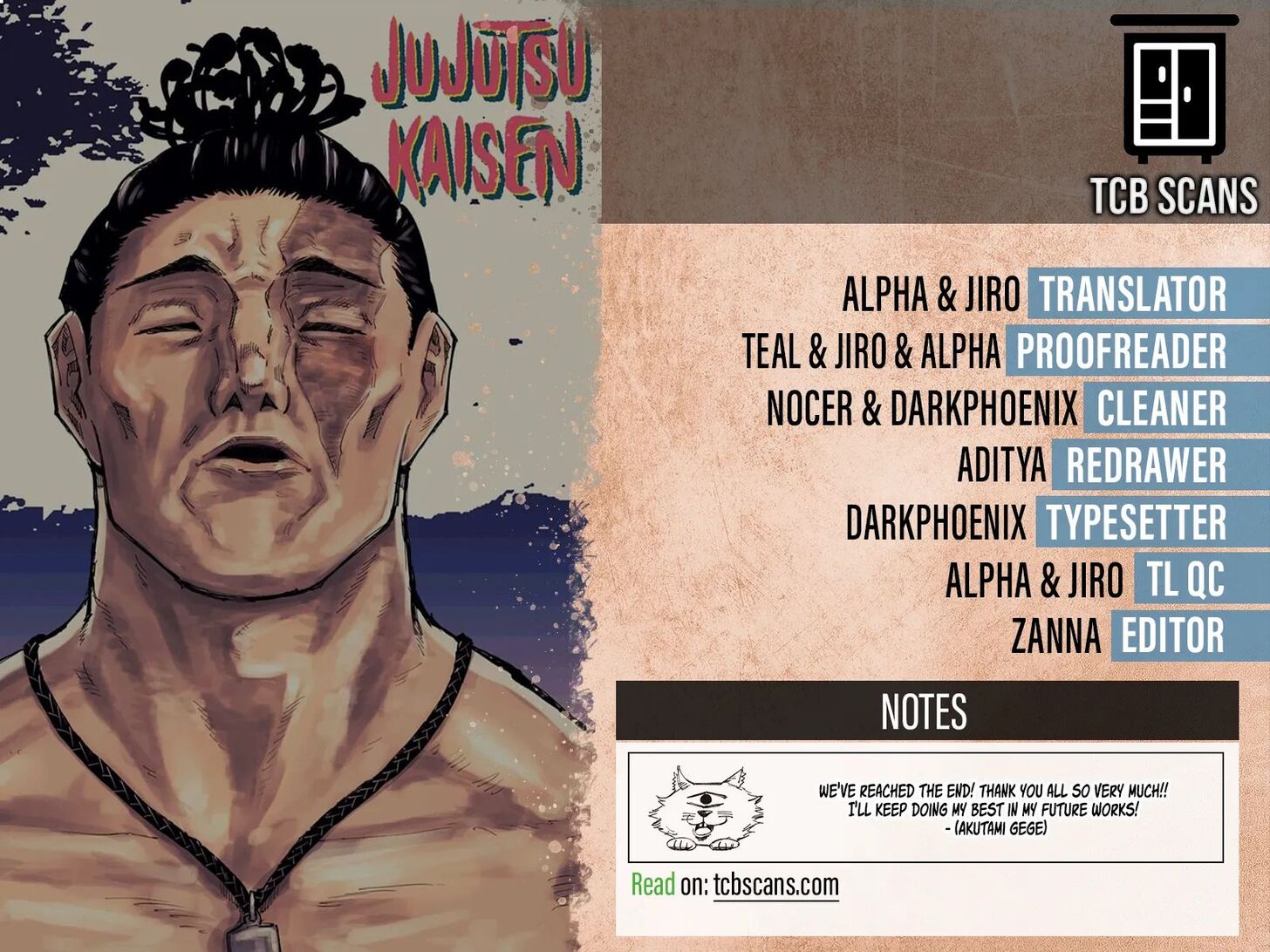 Read Jujutsu Kaisen en Manga Online