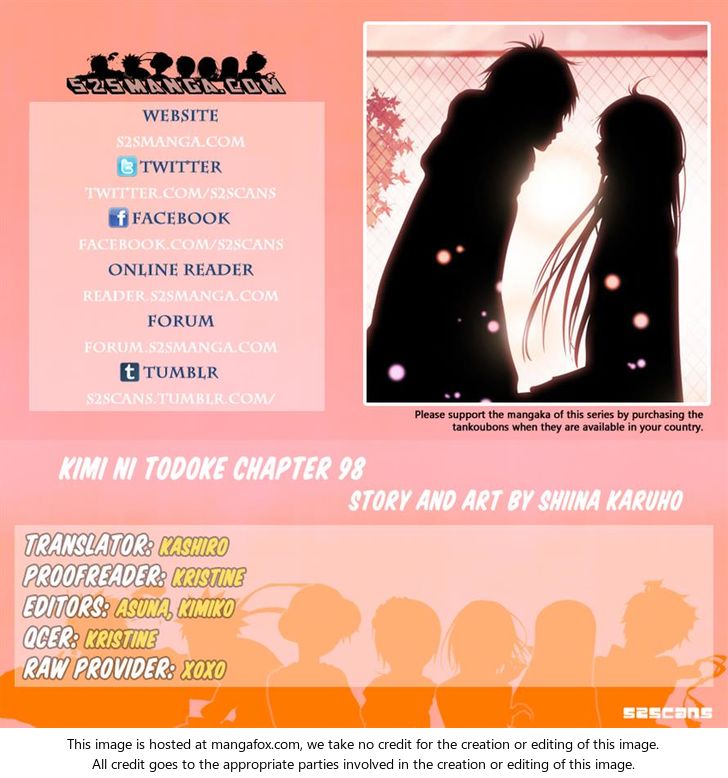 Read Kimi ni Todoke EN Manga Online